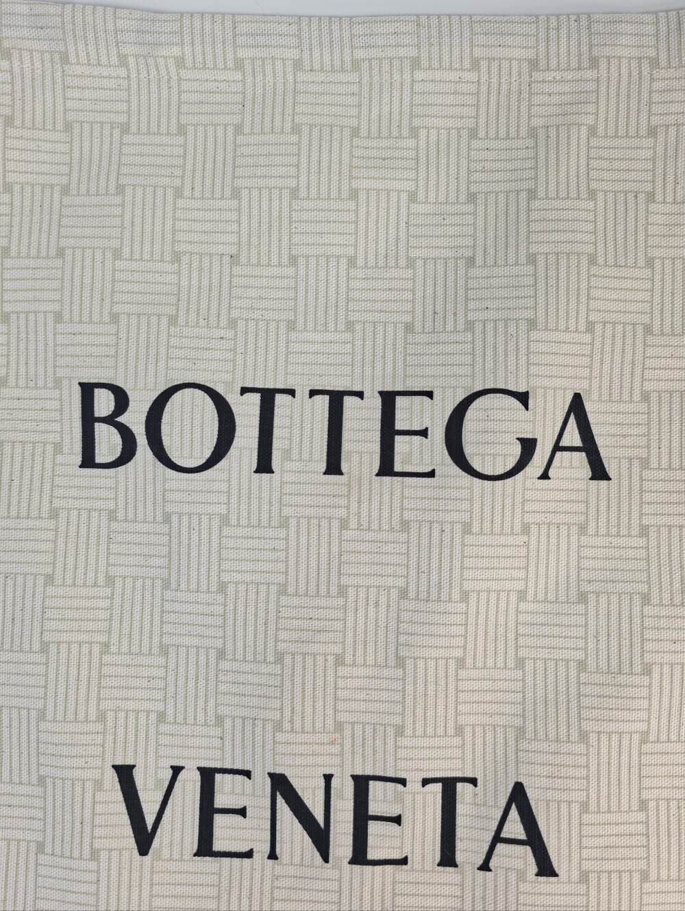Bottega Veneta Dust Bag Cream Drawstring Pouch 13"x16" Authentic - Picture 2 of 8